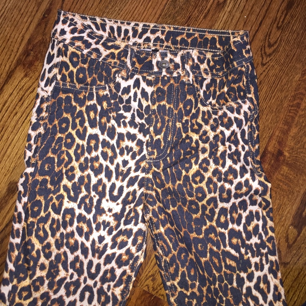 Leopard print jeans - Picture 6 of 7